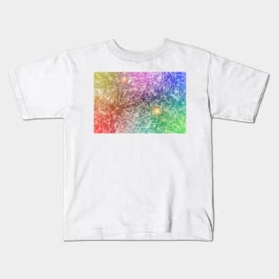 Colorful fireworks against dark sky Kids T-Shirt